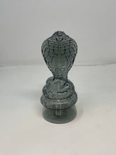 6" Thick Glass Bong Cobra Snake Design Downstem with Bowl attached
