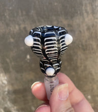 13" Collectible Heavy Beaker Bong and Glows in the Dark/Skulls 14mm Slide Bowls - BOO!