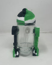 Cool Design Silicone and Thick Glass R2D2 5" Bong with Bowl