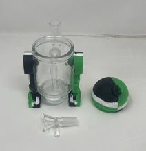 Cool Design Silicone and Thick Glass R2D2 5" Bong with Bowl