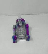 Cool Design Silicone and Thick Glass R2D2 5" Bong with Bowl