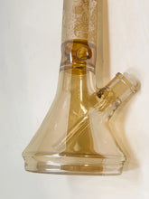 Beautiful Shimmering Metalic 13" Thick Glass Beaker Bong