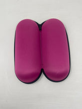 9" Padded Zip Pouch in a Protective Hard Case for Pipe Storage - Pink