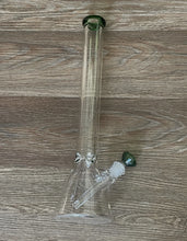 Elegant 20" Thick Glass Beaker Bong Pipe with Diamond Bowl