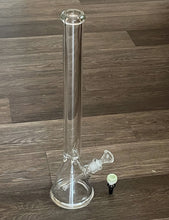 Awesome Thick Clear 23" Beaker Bong Pipe with 2 bowls