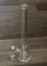 Awesome Thick Clear 23" Beaker Bong Pipe with 2 bowls