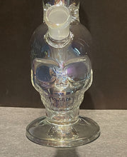 Awesome Thick Shimmering Clear Water Ring Skull Design