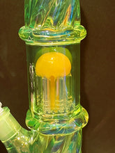 Dazzling Thick Twisted 12.5" Straight Water Pipe 8 arm tree percolator