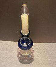 Handmade Beautiful Thick Glass 6.5" Bubbler