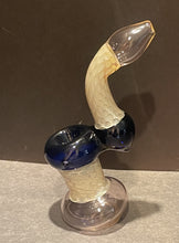 Handmade Beautiful Thick Glass 6.5" Bubbler