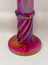 Beautiful Ruby Red Dazzling Thick Twisted 12.5" Straight Water Pipe 8 arm tree percolator