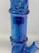 Dazzling Thick Twisted 12.5" Straight Water Pipe 8 arm tree percolator