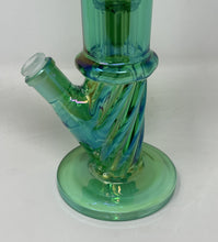 Dazzling Thick Twisted 12.5" Straight Water Pipe 8 arm tree percolator