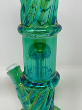 Dazzling Thick Twisted 12.5" Straight Water Pipe 8 arm tree percolator
