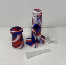 9" Thick Silicone Detachable & Unbreakable Bong includes 14mm Bowl