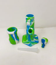 9" Thick Silicone Detachable & Unbreakable Bong includes 14mm/18mm Dual Use Bowl