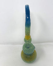 Beautiful Colored Thick glass 9.5" Bubbler