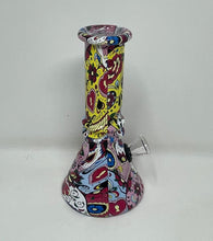 Collectible 6" Beaker Bong, Grinder, Metal Hand Pipe Day of the Dead Set