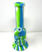 Thick Silicone Detachable Unbreakable 11" Skull Design Bong w/Claw Silicone Bowl