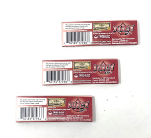 Strawberry JUICY JAY'S 1 1/4 Cigarette Rolling Papers (3 Packs)