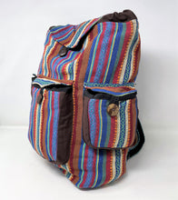 Ghery Back Pack - Rust/Red/Brown/Creme xoxo