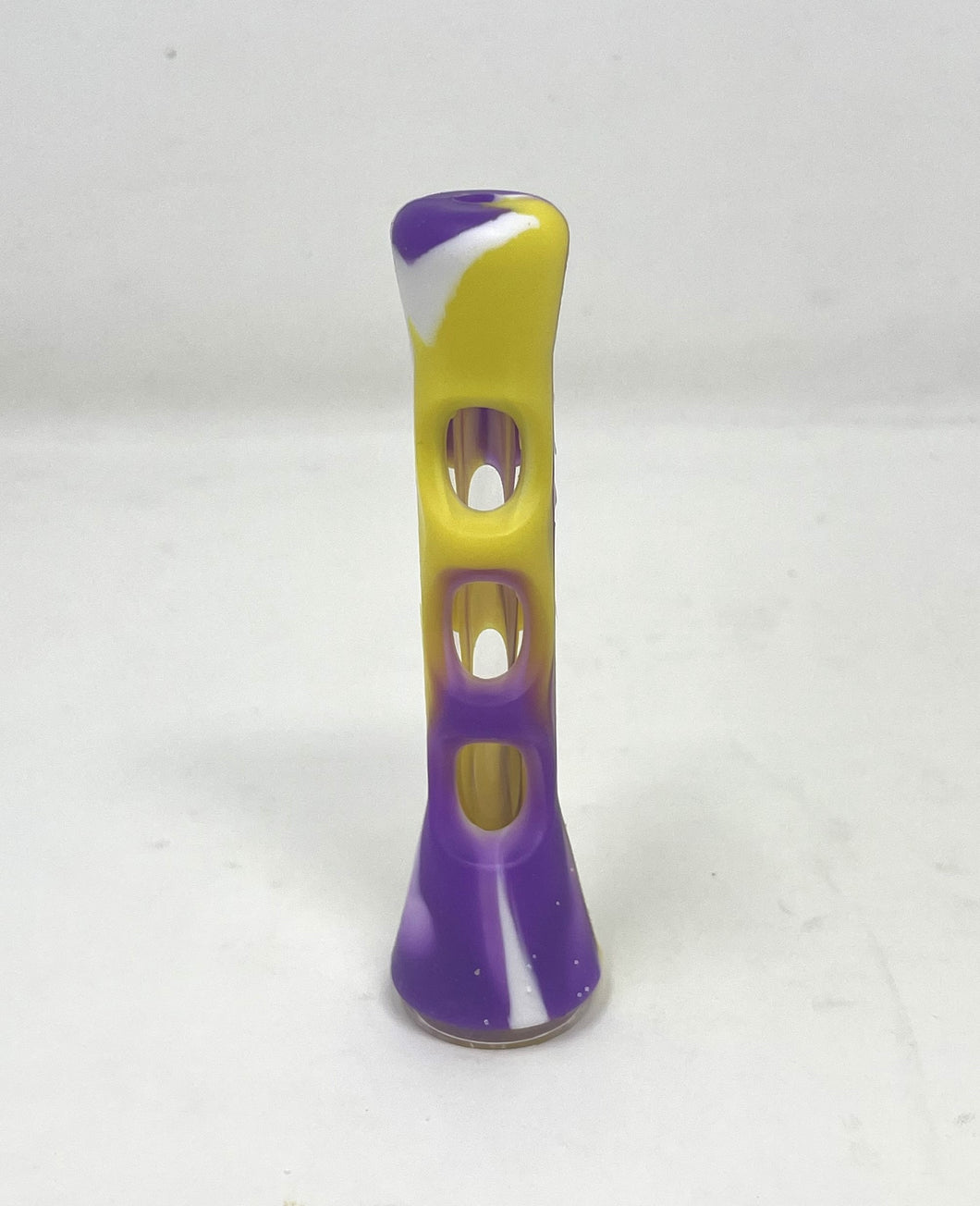 Thick Silicone Glass Tube Chillum One Hitter 3.25