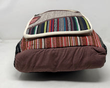 Unisex Himalayan Pure Hemp Large Multi Pocket Backpack with Laptop sleeve