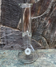 Best Thick Clear Glass 12" Beaker Bong includes 2 - 14mm Bowls - All Clear