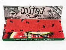 Watermelon JUICY JAY'S - 1 1/4 Cigarette Rolling Papers - 3 Packs