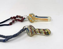 Natural Hemp Necklace with Functional Glass Hand Pipe (2 Pack)