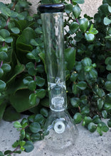 16" Beaker Bong, Thick Glass Shower & Dome Perc w/Ice Catcher, Quartz Banger & Jade Silicon Container