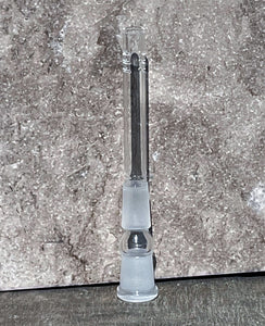 3" Thick Glass 6 Cuts Downstem Diffuser 14mm/14mm