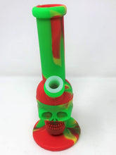 Silicone Skull Detachable Best 8" Water Pipe Bong 14mm Bowl