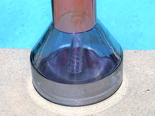 10" Thick Glass Bong/Dab Rig w/Quartz Banger, Dab Tool & 14mm Bowl - Lavender Goes with Pink