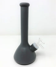 7.5" Silicone Detachable Beaker Unbreakable Bong in Gray w/14mm Bowl