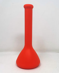 7.5" Silicone Detachable Beaker Unbreakable Bong - Orange 14mm Bowl