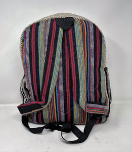 All Natural 100% Pure Hemp Unisex Handmade Backpack