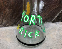 Best 13" Thick Beaker Rick & Morty Bong Pickle Rick Character Silicon Hand Pipe
