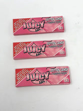 Cotton Candy JUICY JAY'S - 1 1/4" Cigarette Rolling Papers - 3 Packs