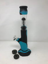 Best 15" Silicone Detachable Bong Glass 8 Arm Tree Perc Plastic Grinder Bowl