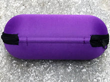 Lavender 6.5" Zipper Padded Pouch Hard Case Protective Smoking Pipe Storage - Volo Smoke and Vape
