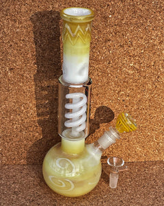 Best 11.5" Thick Glass Bong Ice Catcher 2 - 14mm Male Thick Glass Bowls