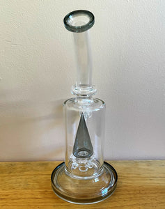Thick Glass 11" Best Water Rig Sprinkler Perc 2 - 14mm Male Bowls