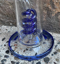 Best Thick Glass 10" Rig Blue Coil Perc 2 - 14m Bowls