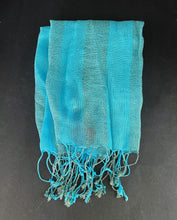 Sky Blue Silver Accent Light Weight Fashion scarf