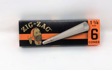 Zig Zag 1 1/4" Size Paper Cones (1 Pack = 6 Cones)