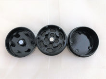 1" Mini Metal Grinder - 3 piece in Jet Black