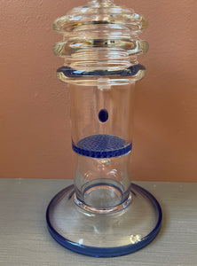 Thick Glass 11" Best Water Rig Honey Comb Perc