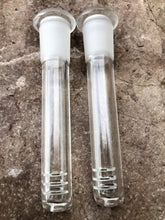 3" Scientific Glass, 6 Cuts Downstem Diffuser - 14mm to 18mm (2 Pack)