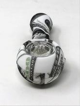 4" Silicone Hand Pipe with Glass Screen Bowl - Cash$ Money Graphics